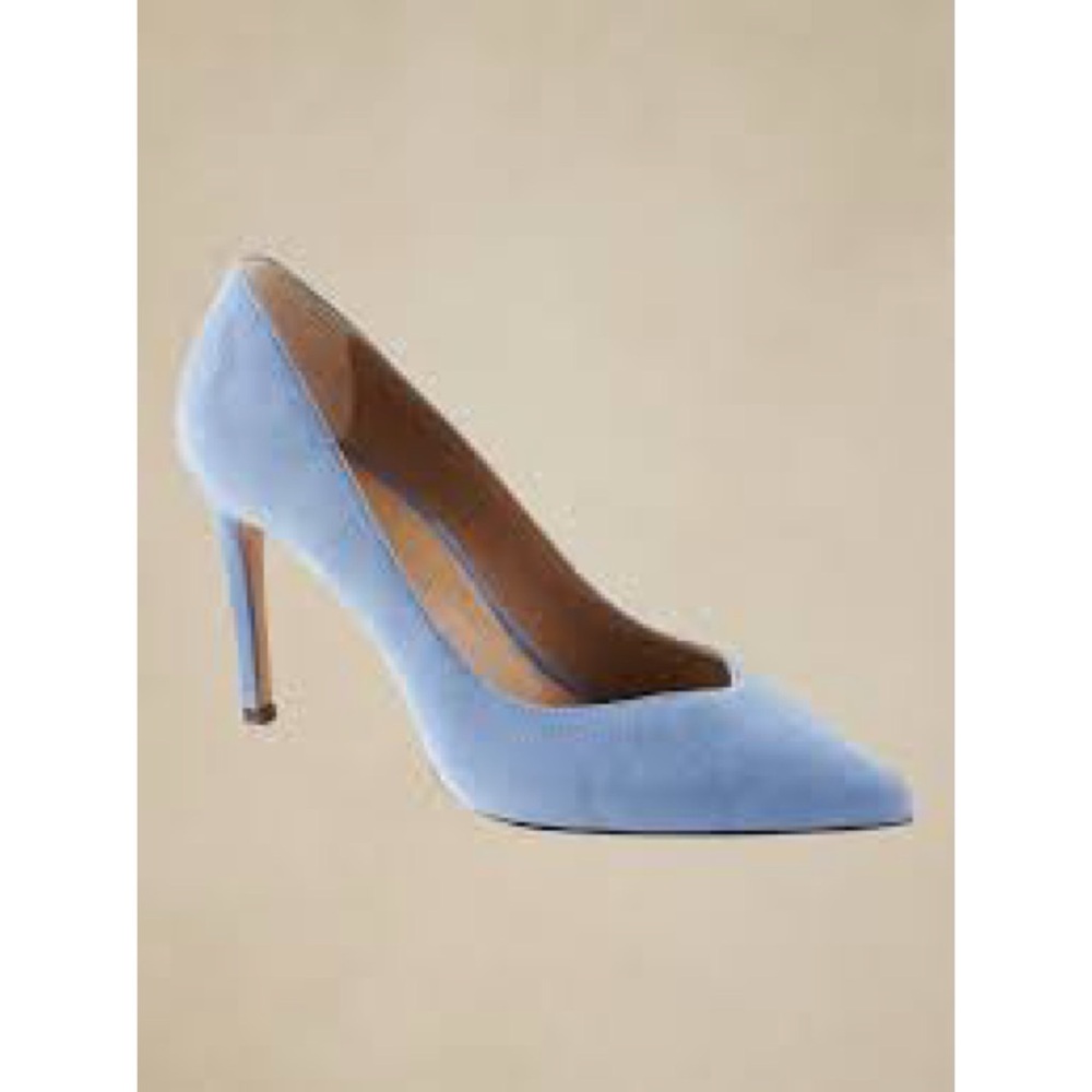 Banana Republic Light Blue Heels